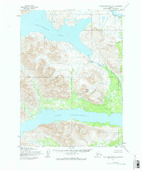 Download a high-resolution, GPS-compatible USGS topo map for Taylor Mountains A-8, AK (1968 edition)