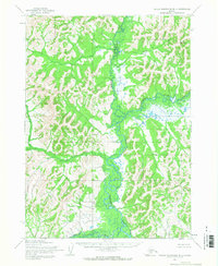 Download a high-resolution, GPS-compatible USGS topo map for Taylor Mountains B-4, AK (1968 edition)