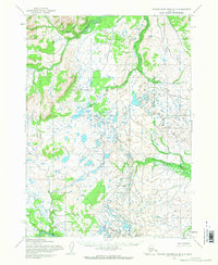 Topo map Taylor Mountains B-7 Alaska