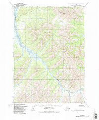Download a high-resolution, GPS-compatible USGS topo map for Taylor Mountains C-5, AK (1987 edition)