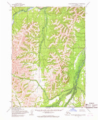Download a high-resolution, GPS-compatible USGS topo map for Taylor Mountains C-7, AK (1968 edition)