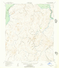 Topo map Teller A-3 Alaska