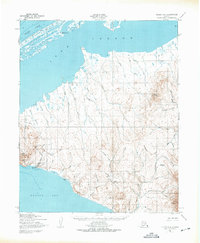 Topo map Teller C-6 Alaska
