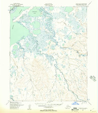Topo map Teller D-4 Alaska