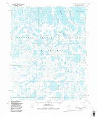 preview thumbnail of historical topo map of North Slope County, AK in 1982