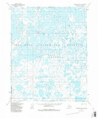 Topo map Teshekpuk B-3 Alaska