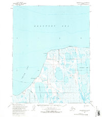 Topo map Teshekpuk D-2 Alaska