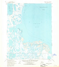 Topo map Teshekpuk D-3 Alaska