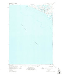 Topo map Trinity Islands D-2 Alaska