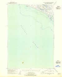 Topo map Trinity Islands D-2 Alaska