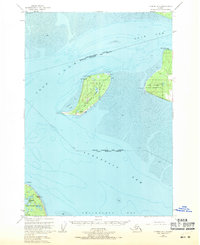 Download a high-resolution, GPS-compatible USGS topo map for Tyonek A-1, AK (1971 edition)