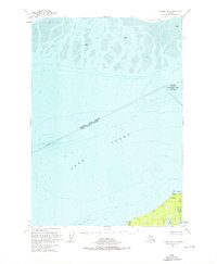 Topo map Tyonek A-2 Alaska