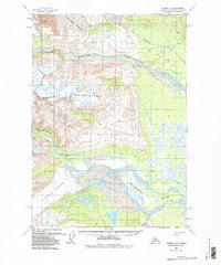 preview thumbnail of historical topo map of Kenai Peninsula County, AK in 1959
