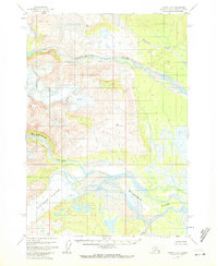 Download a high-resolution, GPS-compatible USGS topo map for Tyonek A-6, AK (1972 edition)
