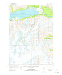 Download a high-resolution, GPS-compatible USGS topo map for Tyonek A-7, AK (1980 edition)