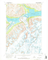 Download a high-resolution, GPS-compatible USGS topo map for Tyonek A-8, AK (1969 edition)