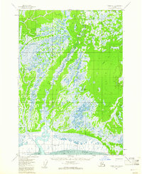 Download a high-resolution, GPS-compatible USGS topo map for Tyonek B-1, AK (1961 edition)