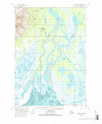Download a high-resolution, GPS-compatible USGS topo map for Tyonek B-2, AK (1986 edition)
