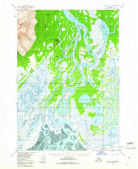 Download a high-resolution, GPS-compatible USGS topo map for Tyonek B-2, AK (1961 edition)