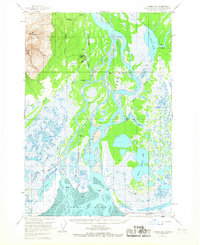 Download a high-resolution, GPS-compatible USGS topo map for Tyonek B-2, AK (1967 edition)