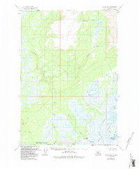 Download a high-resolution, GPS-compatible USGS topo map for Tyonek B-3, AK (1987 edition)