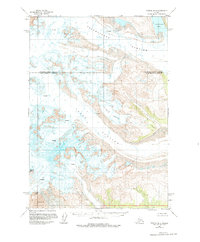 Download a high-resolution, GPS-compatible USGS topo map for Tyonek B-6, AK (1975 edition)