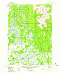 Download a high-resolution, GPS-compatible USGS topo map for Tyonek C-4, AK (1961 edition)