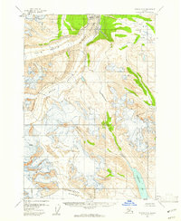 Download a high-resolution, GPS-compatible USGS topo map for Tyonek C-6, AK (1961 edition)