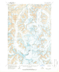 Download a high-resolution, GPS-compatible USGS topo map for Tyonek C-7, AK (1966 edition)