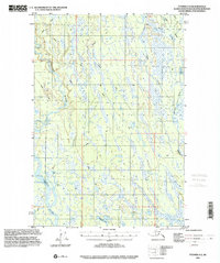 preview thumbnail of historical topo map of Matanuska-Susitna County, AK in 1993
