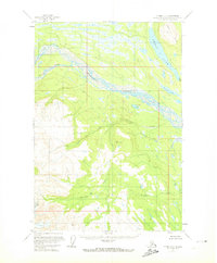 Download a high-resolution, GPS-compatible USGS topo map for Tyonek D-5, AK (1974 edition)