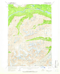 preview thumbnail of historical topo map of Matanuska-Susitna County, AK in 1958