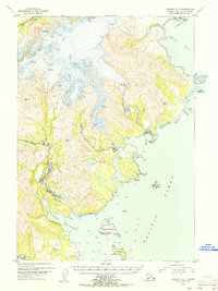 Topo map Ugashik A-2 Alaska