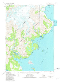 Download a high-resolution, GPS-compatible USGS topo map for Ugashik A-2, AK (1982 edition)