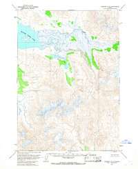 Topo map Ugashik A-4 Alaska