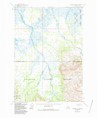 Download a high-resolution, GPS-compatible USGS topo map for Ugashik A-6, AK (1987 edition)