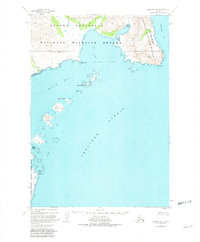 Topo map Ugashik B-1 Alaska