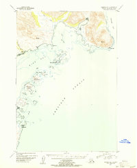 Topo map Ugashik B-1 Alaska