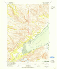 Download a high-resolution, GPS-compatible USGS topo map for Ugashik B-2, AK (1956 edition)