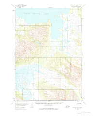 Topo map Ugashik B-3 Alaska