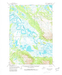 Download a high-resolution, GPS-compatible USGS topo map for Ugashik B-4, AK (1981 edition)