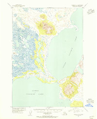Download a high-resolution, GPS-compatible USGS topo map for Ugashik C-3, AK (1956 edition)