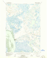 Download a high-resolution, GPS-compatible USGS topo map for Ugashik C-5, AK (1956 edition)