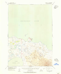 Topo map Ugashik D-2 Alaska