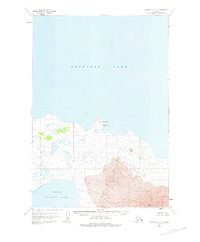 Download a high-resolution, GPS-compatible USGS topo map for Ugashik D-2, AK (1974 edition)