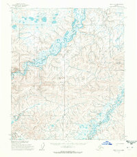 Topo map Umiat A-3 Alaska