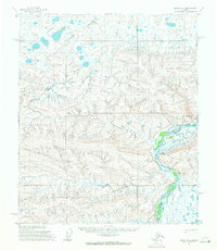 Download a high-resolution, GPS-compatible USGS topo map for Umiat A-4, AK (1971 edition)