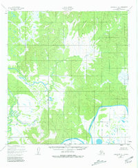 Download a high-resolution, GPS-compatible USGS topo map for Unalakleet A-1, AK (1981 edition)