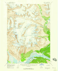 preview thumbnail of historical topo map of Alaska, United States in 1957