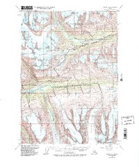Download a high-resolution, GPS-compatible USGS topo map for Valdez A-5, AK (1986 edition)